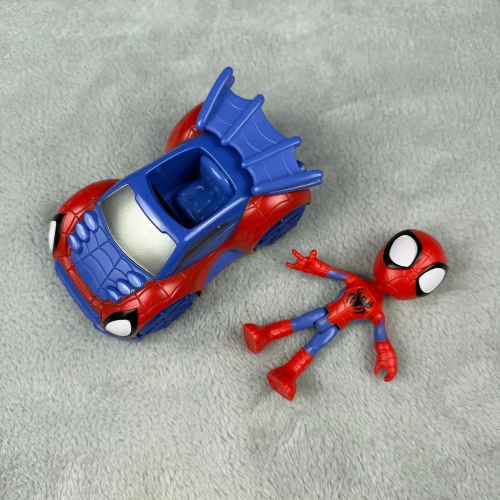 Marvel Spidey And His Amazing Friends Web Crawler Car  W/ Spider Man Figure 2021